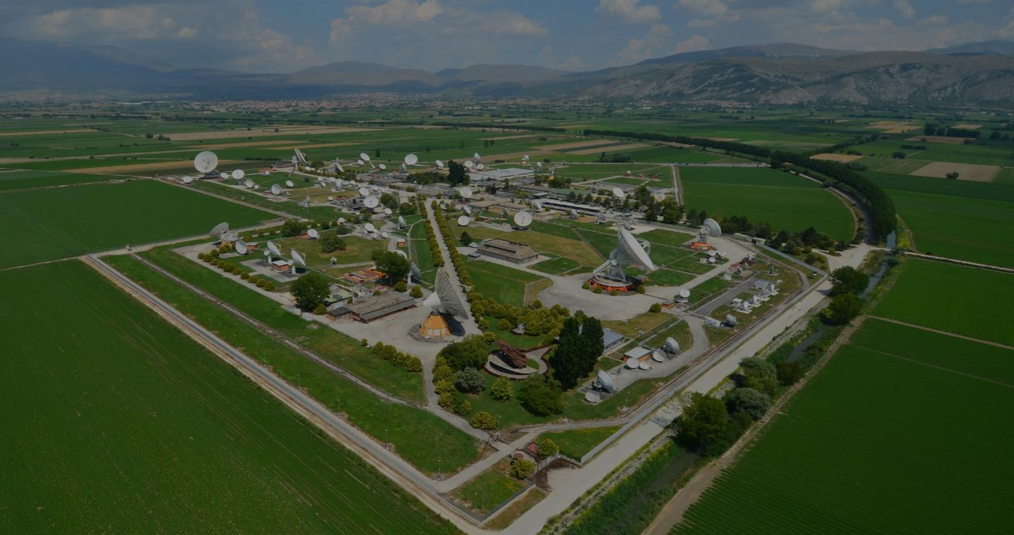 Centro Spaziale del Fucino, Abruzzo (AQ) Credits Telespazio