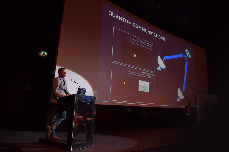 The Quantum Switch, enabling Noiseless Quantum communications for CyberSecurity Appliations - submitted by a team from the “Federico II” University of Naples, Italy.