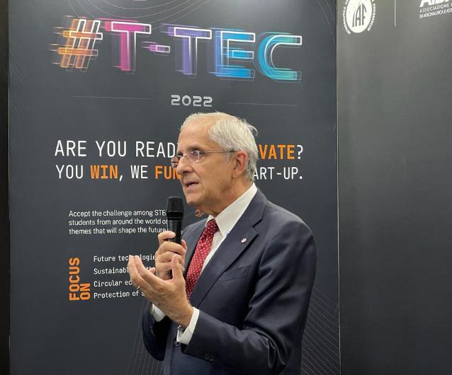 Luigi Pasquali, CEO of Telespazio