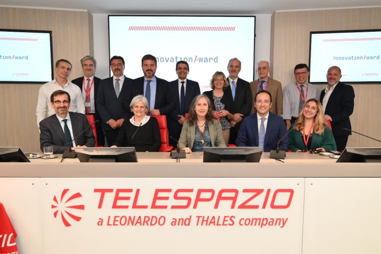 The jury was composed of staff from Telespazio and Leonardo. 